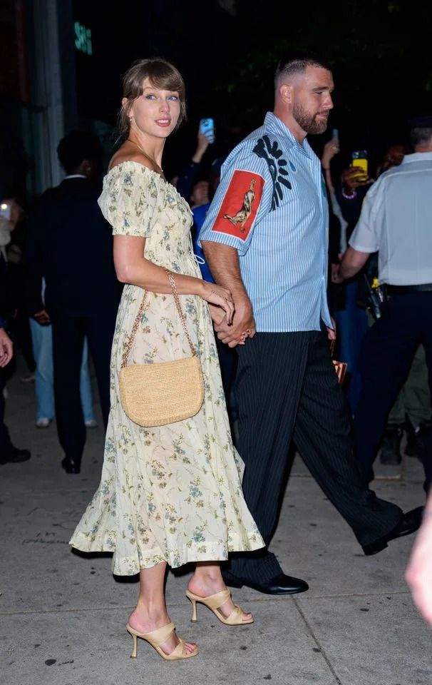 Taylor Swift and Travis Kelce seen on May 15, 2026 in New York City.Credit: Getty Images