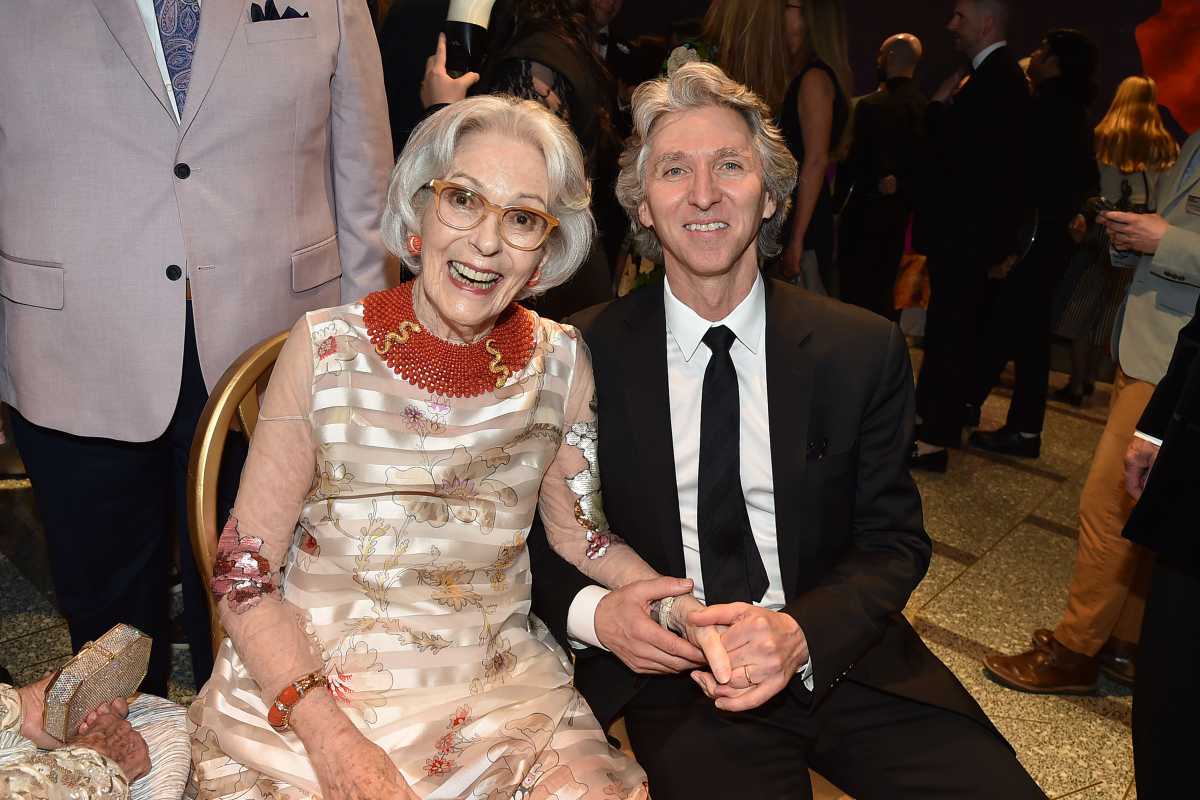 Barbara Tober and Damian Woetzel attend New York Philharmonic Spring Gala Honoring Barbara Tober at David Geffen Hall on April 28, 2026 in New York. (Photo by Patrick McMullan/PMC)