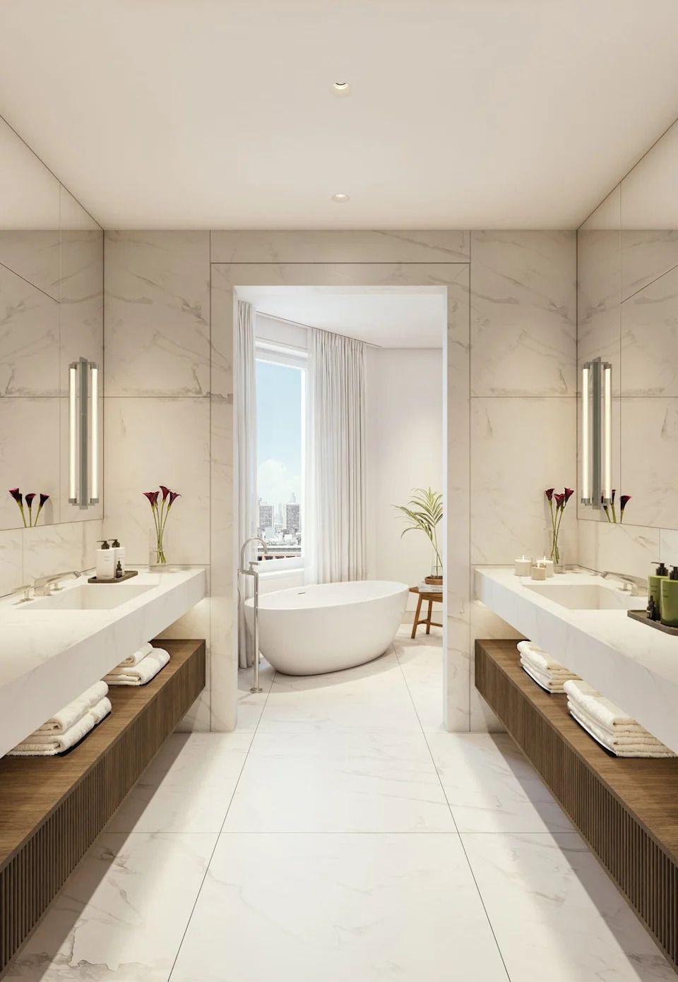 32 Walker St - Penthouse Primary Bathroom 2