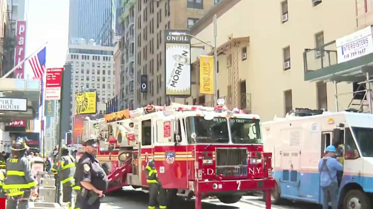 ‘Book of Mormon’ shows canceled after fire sparked at Manhattan theater – NBC New York