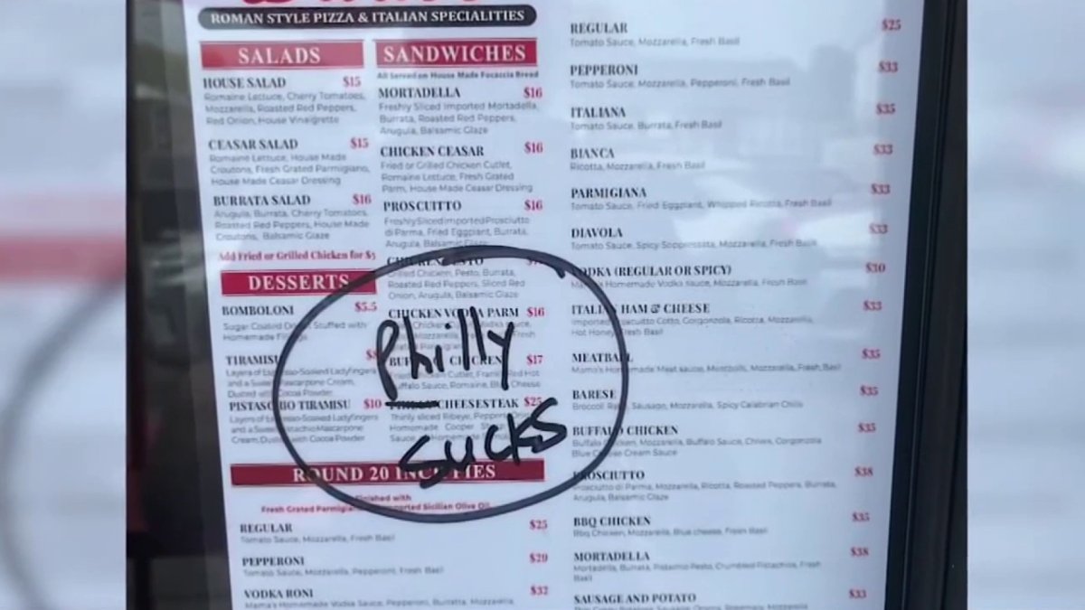 New York restaurants are renaming Philly cheesesteaks for the Knicks-76ers series – NBC New York