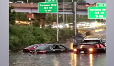 Woman reunites with firefighter who saved her life during flash flooding in Queens – NBC New York