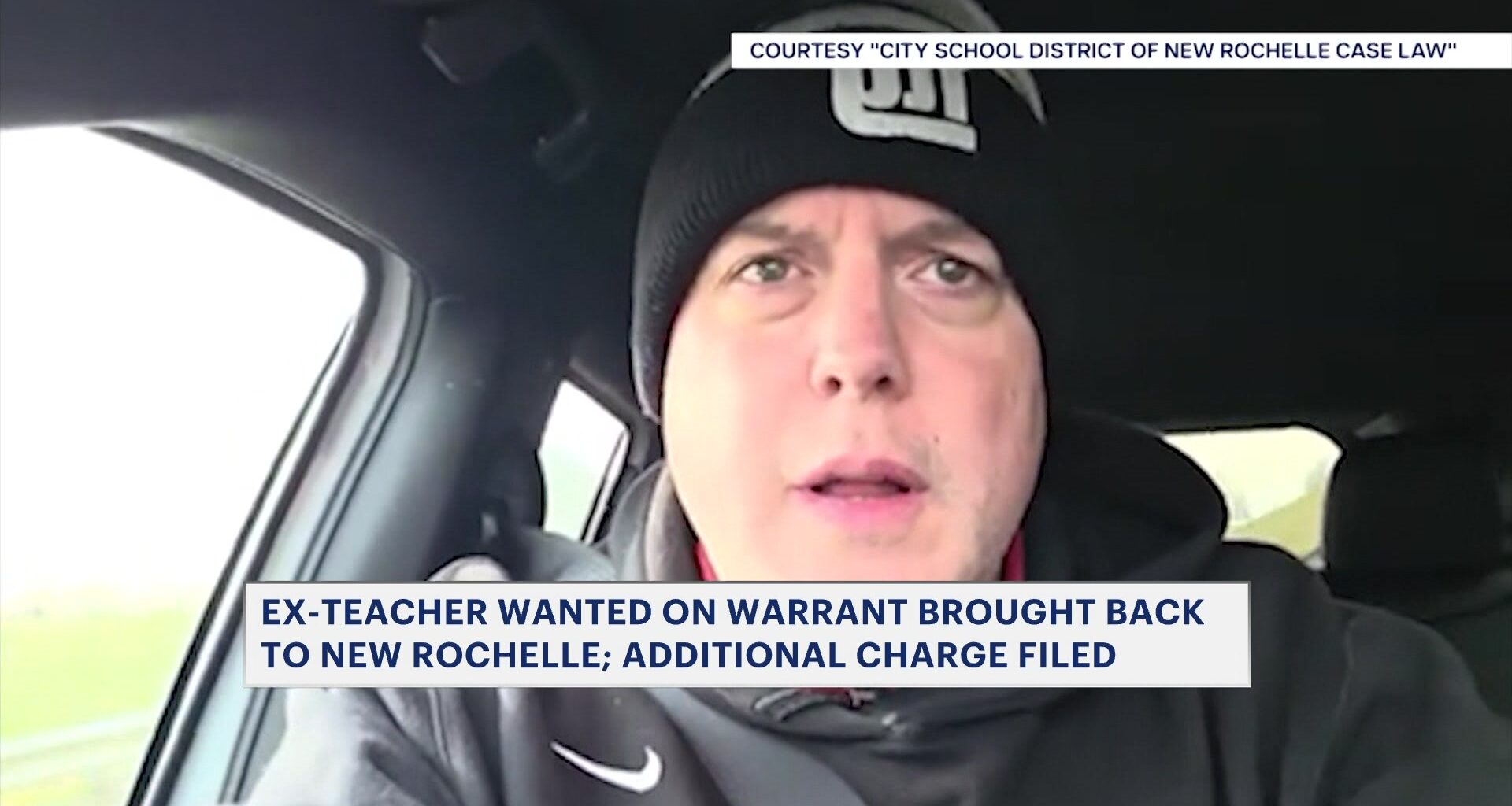 News 12 | Westchester | Former New Rochelle Teacher Accused Of Threatening Superintendent Extradited From Louisiana