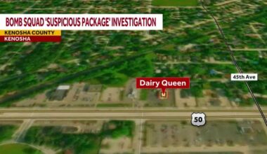 Bomb squad investigates 'suspicious' package outside Pleasant Prairie Dairy Queen