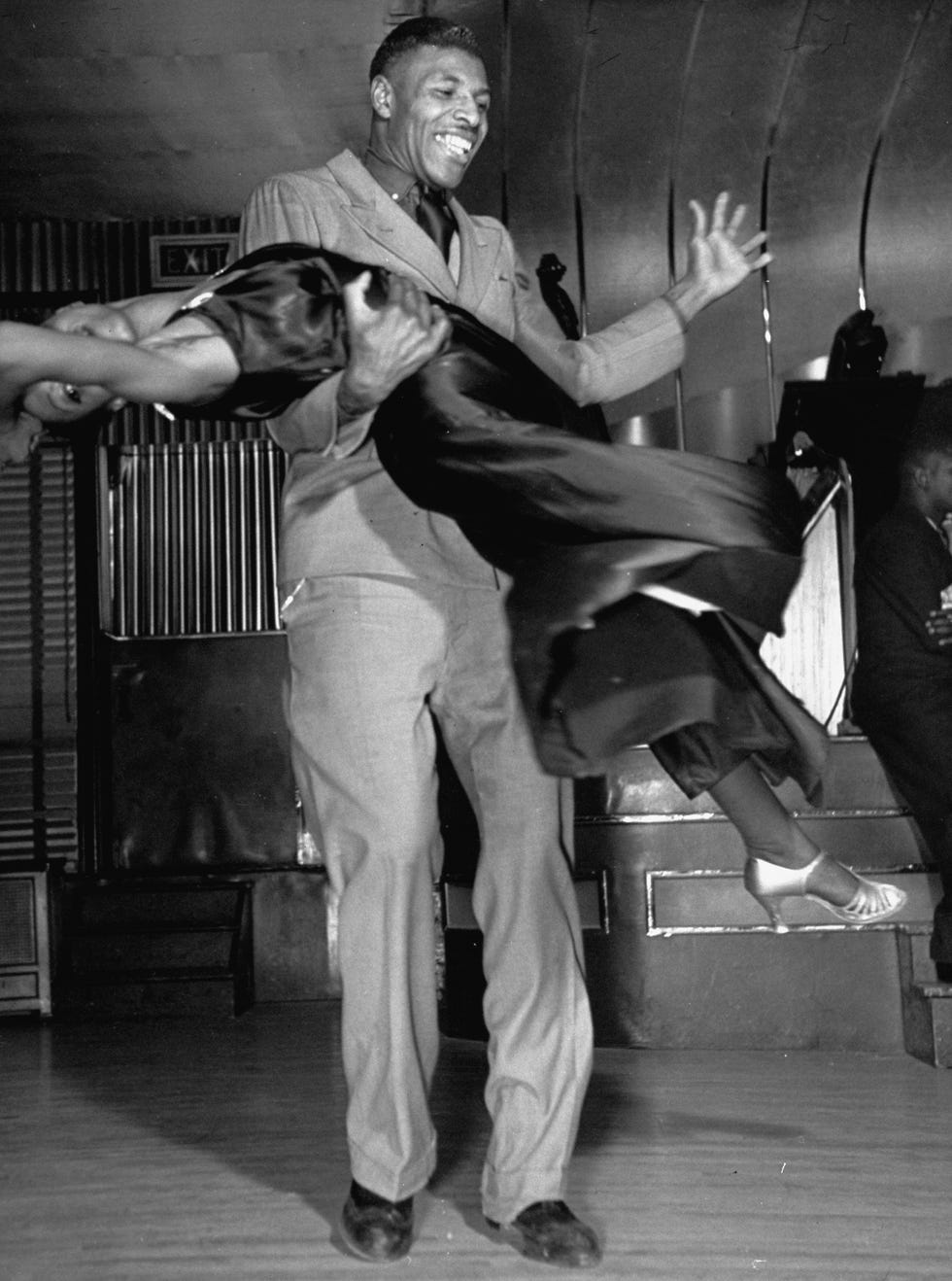african american couple dancing at savoy ballroom photo by george kargergetty images