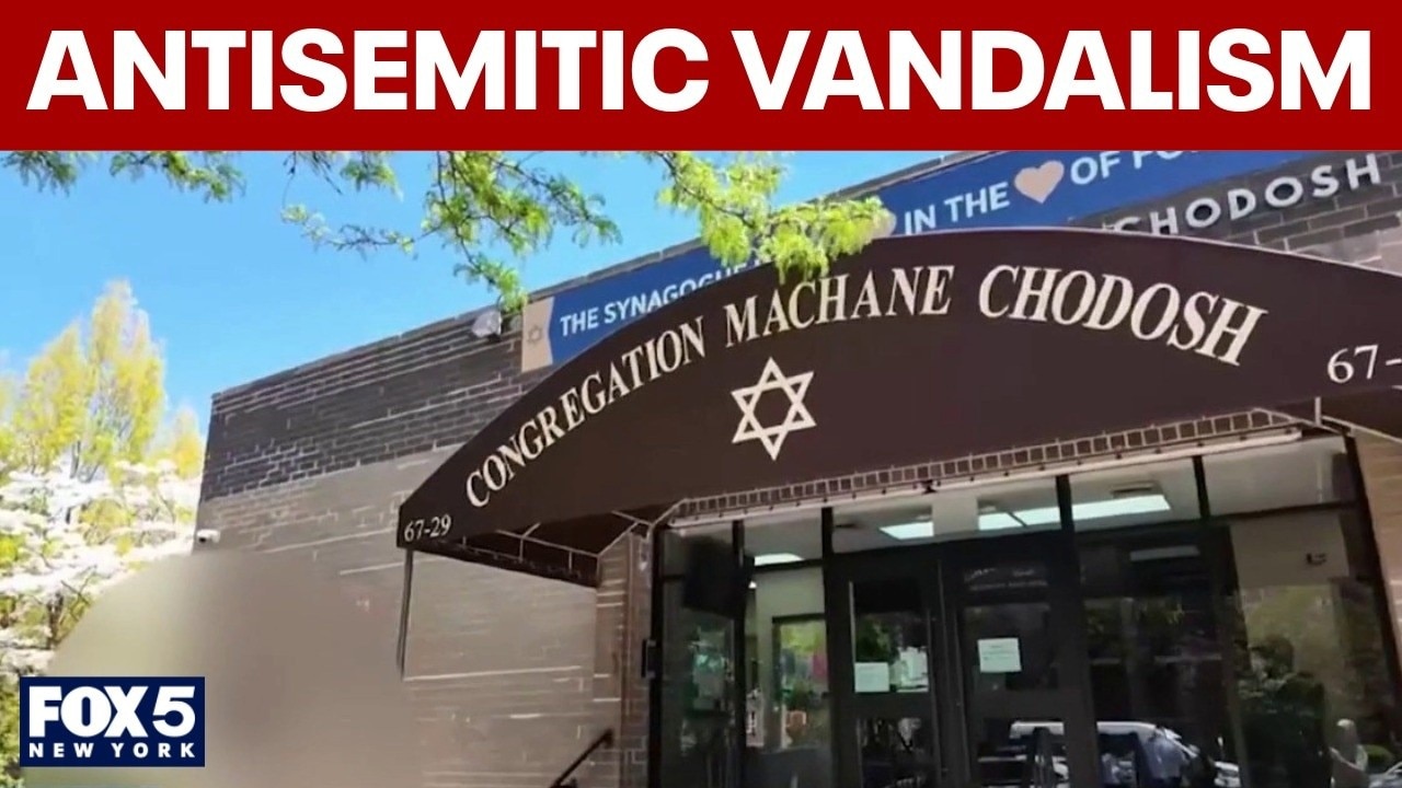 Synagogues, homes in Queens vandalized with antisemitic graffiti