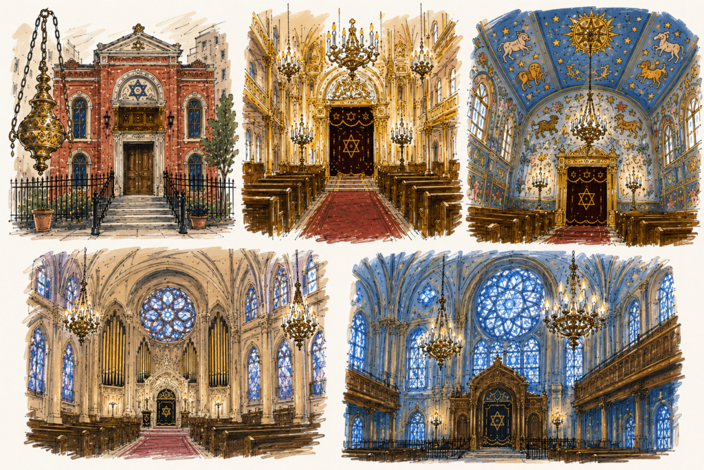These 5 NYC synagogues showcase the many worlds of Jewish New York