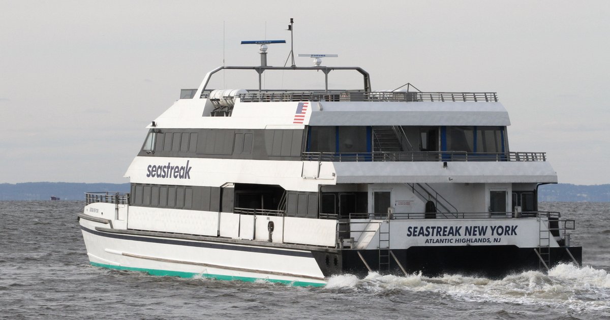 Ferry service to run from Lower Manhattan to Point Pleasant Beach at Jersey Shore
