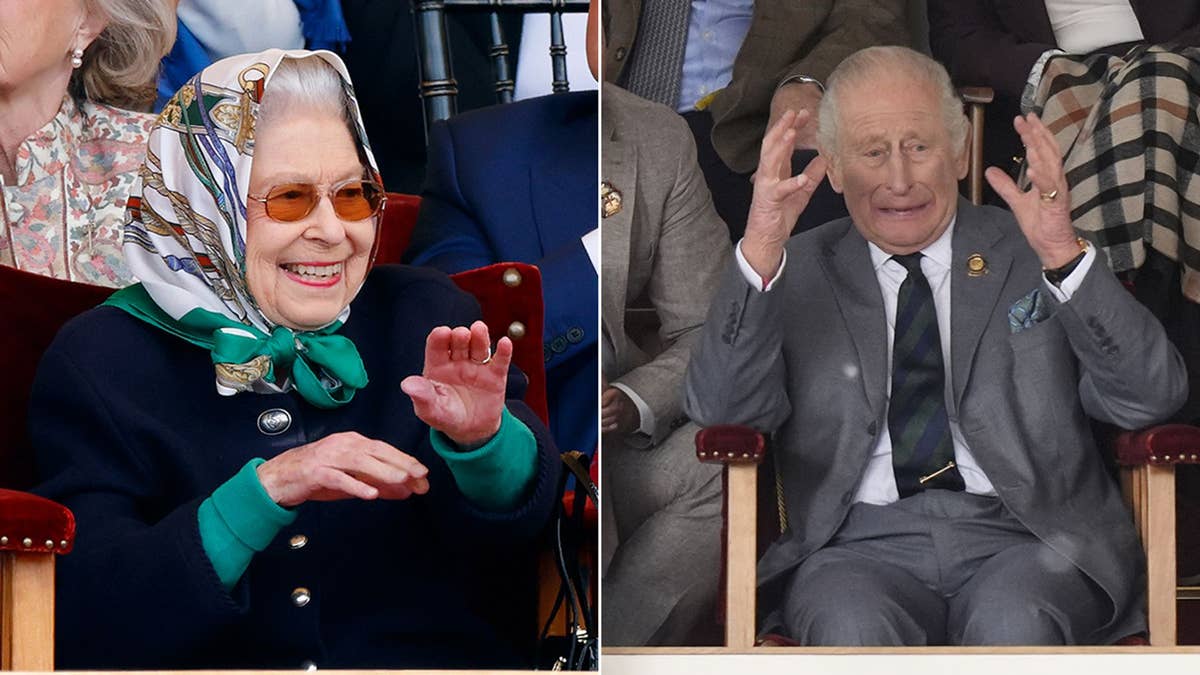 Excitable King Charles is just like late mother Queen Elizabeth II in new photos