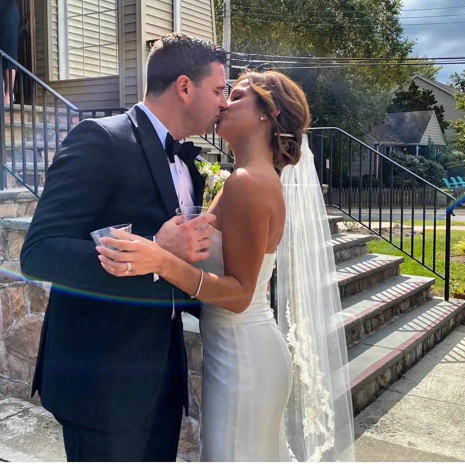 Russini married her husband, Shake Shack exec Kevin Goldschmidt, amid her alleged fling with Vrabel. Dianna Russini/ instagram