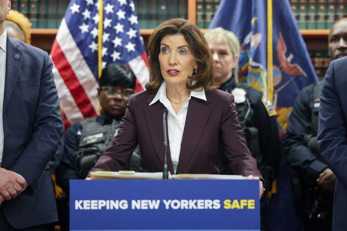 Hochul legislation aimed at improving public safety, including a crack down on New York ‘super speeder’ drivers