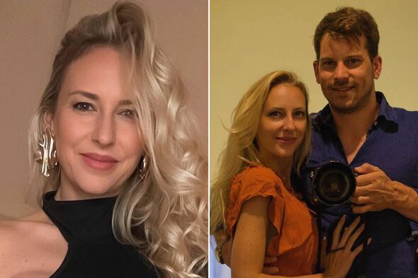 Kristina Joksimovic and husband Marc Rieben Kristina Joksimovic and husband Marc Rieben