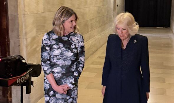 Queen Camilla has described the US state visit as Queen Camilla has described the US state visit as