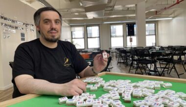 David Bresnick is the founder of Sparrow's Nest Studio, a "home for mahjong."