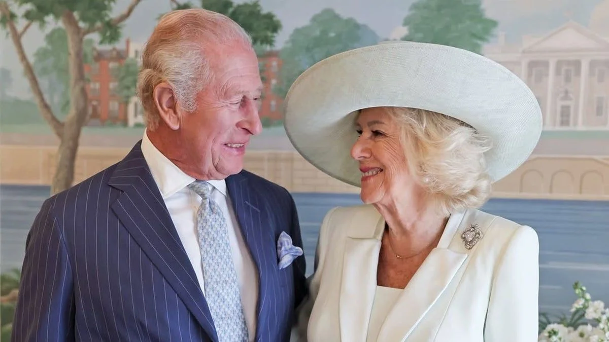 The King and Queen touch down in Bermuda, marking the start of their historic first visit to a British Overseas Territory as monarchs.