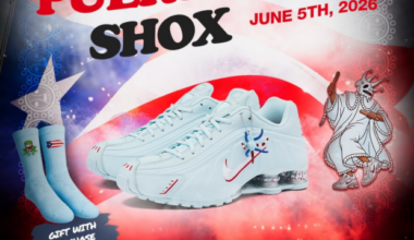 Up NYC and Takout are Joining Forces to Debut the Nike Shox R4 Puerto Rico Uptown