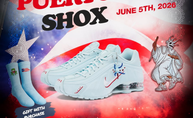Up NYC and Takout are Joining Forces to Debut the Nike Shox R4 Puerto Rico Uptown