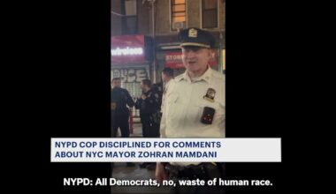 News 12 | Bronx | Not My Mayor Nypd Disciplines Brooklyn Police Captain After Viral Video Of Him Bad Mouthing Mamdani Democrats