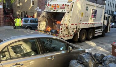 Norwood: Discarded Batteries Cause Garbage Truck Fire