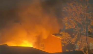 Massive Explosion At NYC Home Sends Police Officers Flying