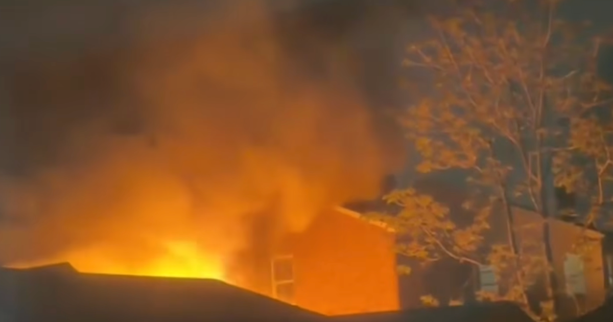 Massive Explosion At NYC Home Sends Police Officers Flying
