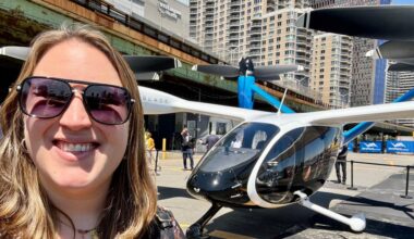 I Saw a Jetsons-Like Air Taxi Fly Over NYC for the First Time