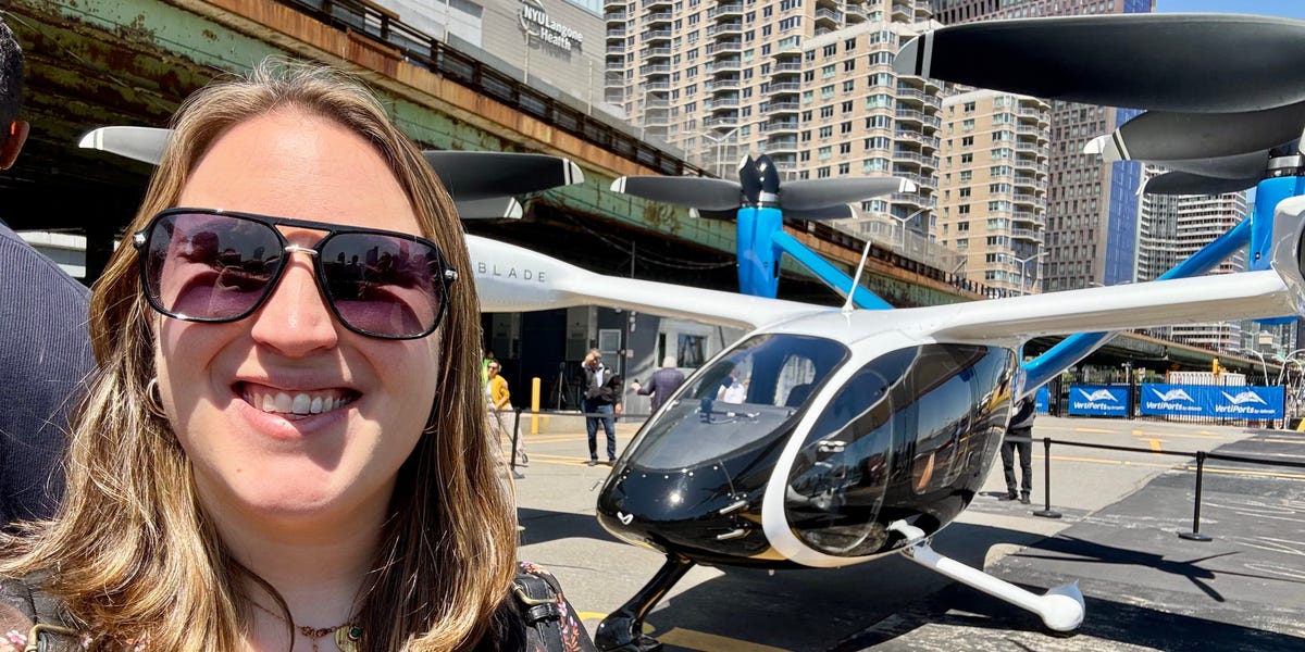 I Saw a Jetsons-Like Air Taxi Fly Over NYC for the First Time