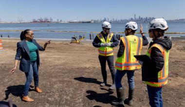 North Shore Esplanade Construction Begins at Former New York Wheel Site