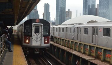 Weekend service changes on No. 7 subway line |