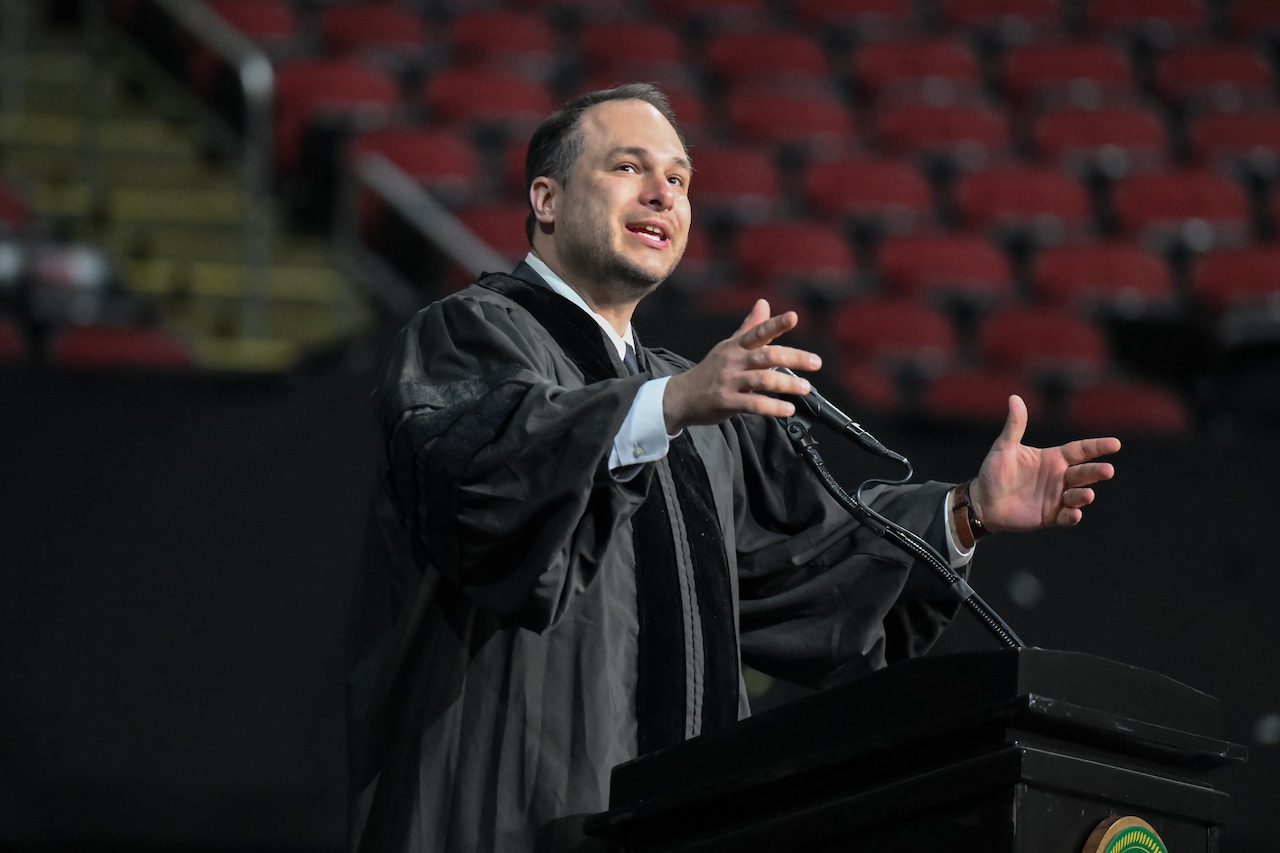 New Jersey City University holds is last commencement before merging with Kean University
