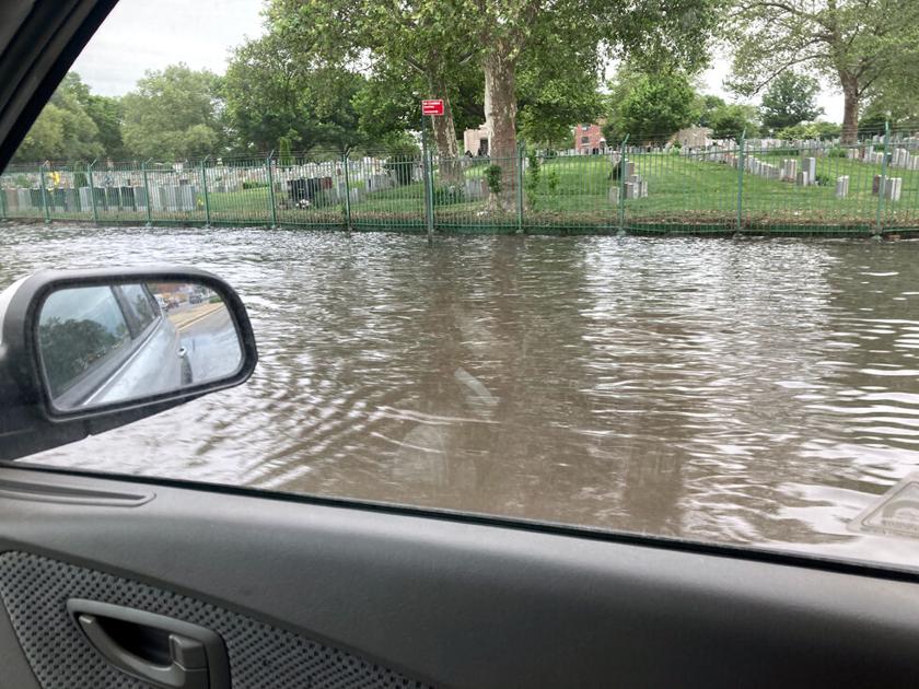 Parts of Queens underwater after thunderstorm |