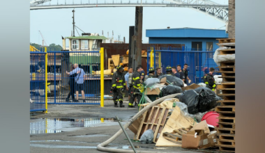 15 FDNY Firefighter, EMTs Injured in Explosion at Staten Island Dry Dock