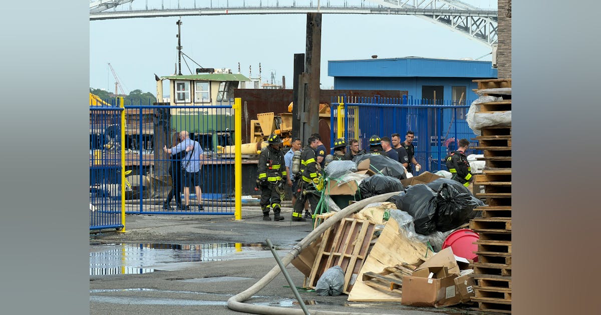 15 FDNY Firefighter, EMTs Injured in Explosion at Staten Island Dry Dock