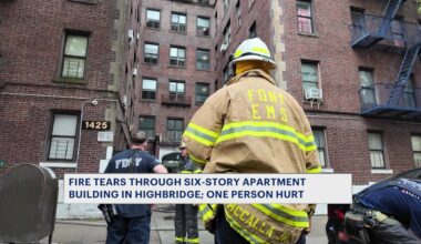News 12 | Bronx | Family Displaced At Least 1 Injured Following Highbridge Apartment Fire