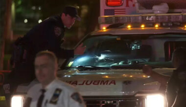 2 EMTs sitting in ambulance nearly hit by bullets in Claremont, Bronx