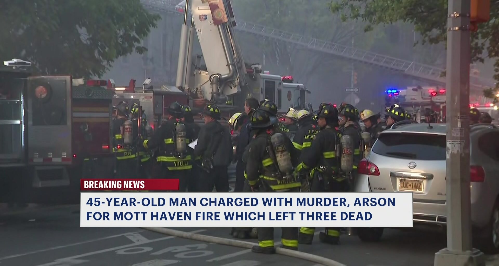 News 12 | Bronx | Bronx Man Arrested For Arson In Mott Haven Fire That Killed 3 People