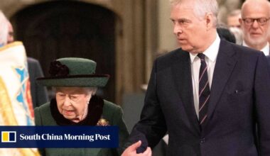 Queen pushed for ex-prince Andrew’s appointment as trade envoy, documents show