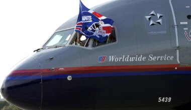 Where do New York Giants rank in travel miles for 2026 season?