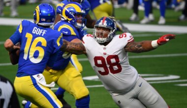 New York Giants have talked with veteran DT Austin Johnson