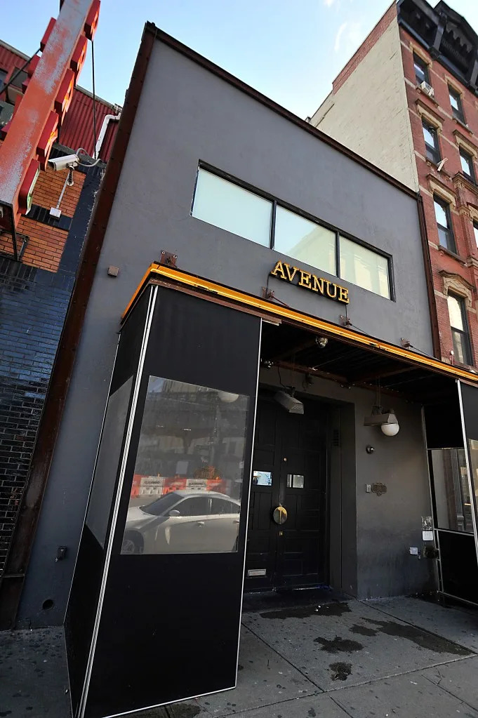 The original Avenue location on 10th avenue, the nightclub will reopen in Hudson Yards in June. Matthew McDermott for NY Post