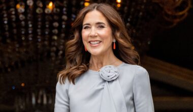 Princess Josephine debuts romantic floral dress as Queen Mary wears grey rosette blouse for royal celebration