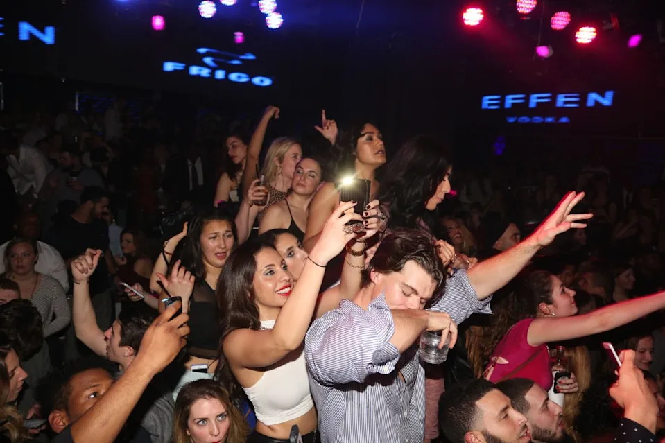 A peek inside the dance floor at the FINALE nightclub, now closed, in 2015. Getty Images