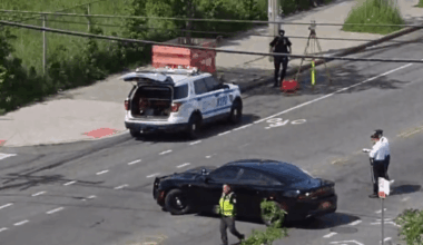 Queens cyclist struck by SUV after crashing into open car door: NYPD