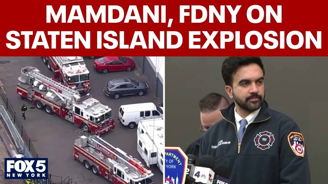 FULL: Mamdani, FDNY share details about Staten Island explosion