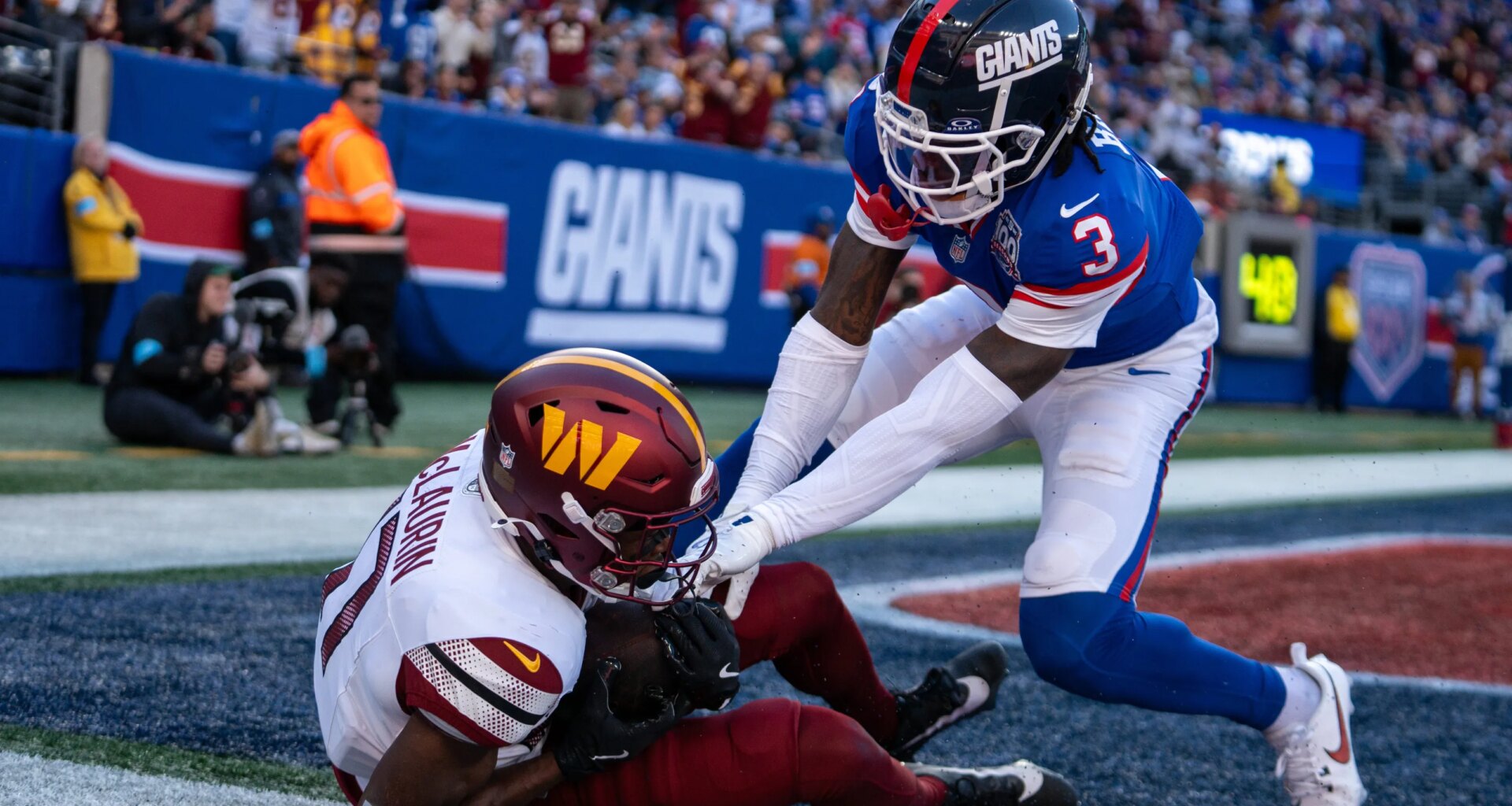 New York Giants decline fifth-year option on Deonte Banks