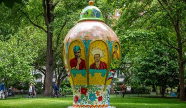 Roberto Lugo brings monumental tribute to Puerto Rican culture to Manhattan park - The Art Newspaper