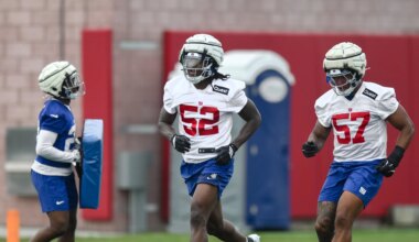 Ted Ginn's lessons power Arvell Reese's strong New York Giants start