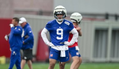 New York Giants holding a wide receiver workout on Monday