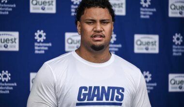 New York Giants rookie Francis Mauigoa 'can't wait to move people'