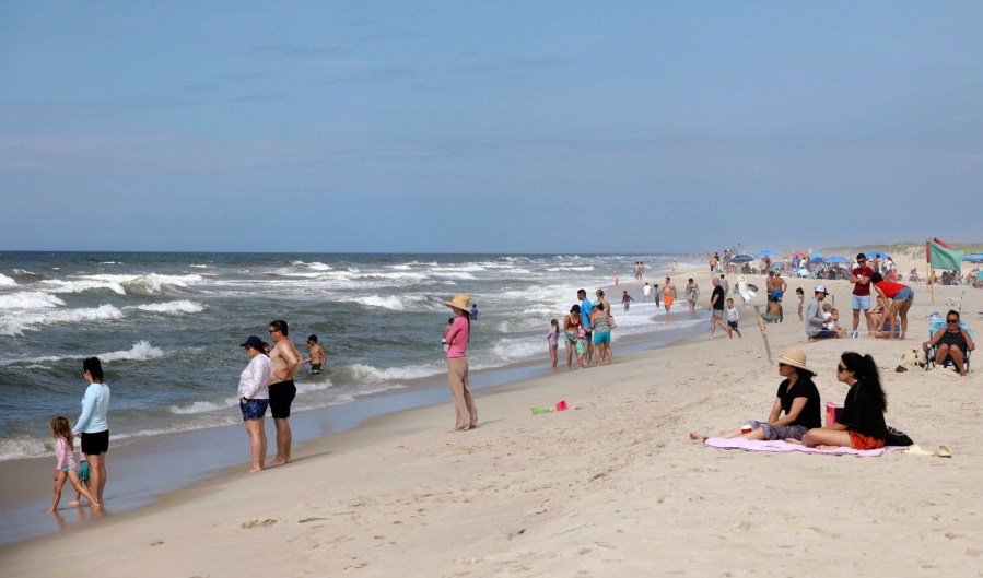 New York to monitor beaches for sharks over the summer, officials say